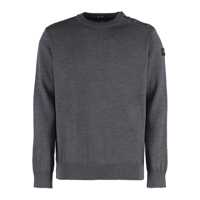 Pulovere Paul & Shark Virgin Wool Crew-Neck Sweater Barbati