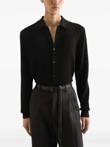 Camasi Dolce & Gabbana Dolce & Gabbana Shirts Black Barbati (BM 17205847) 3