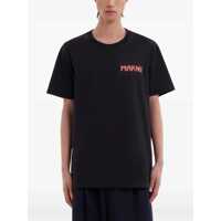 Topuri Marni pentru Barbati - Topuri Marni Marni T-Shirts Black Barbati (BM 17205958) - B-mall.ro
