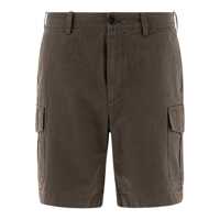 Pantaloni Vince Cotton And Linen Cargo Shorts Barbati