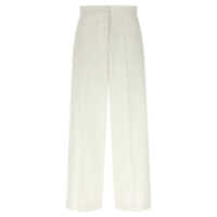 Pantaloni casual Fabiana Filippi Wide Cotton Trousers Femei