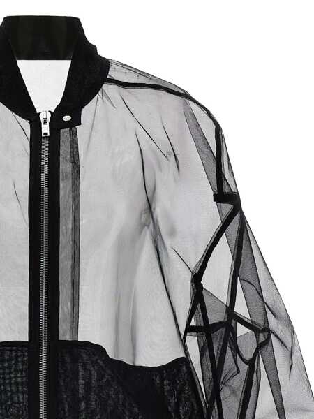 Bomber jacket Rick Owens Rick Owens Jumbo Flight Bomber Jacket Clothing Black Femei (BM 17208082) 3