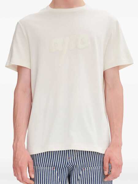 Tricouri A.P.C. T-Shirt Lenny IVORY Femei (BM 17209094) 4