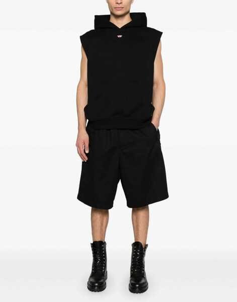 Pantaloni scurti Diesel Short Gustaf BLACK Barbati (BM 17209163) 2