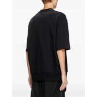 Bluze de trening Diesel pentru Barbati - Bluze de trening Diesel S-Cooling-L1 Half-Sleeve Sweatshirt BLACK Barbati (BM 17209202) - B-mall.ro