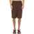 Dries Van Noten Short Pleated BROWN