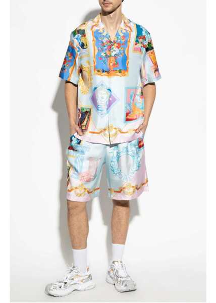 Pantaloni scurti Versace Short In Silk MULTICOLOUR Barbati (BM 17209244) 2