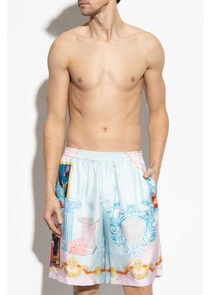 Pantaloni scurti Versace Short In Silk MULTICOLOUR Barbati (BM 17209244) 3