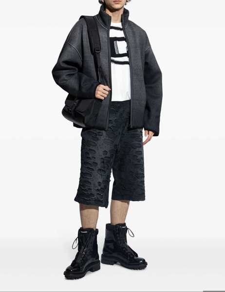 Tricouri Diesel T-Shirt With Maxi Oval D WHITE Barbati (BM 17209247) 2