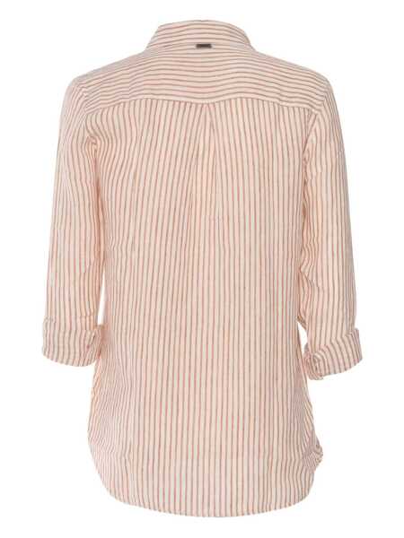 Camasi Barbour MARINE SHIRT Beige Femei (BM 17209249) 2