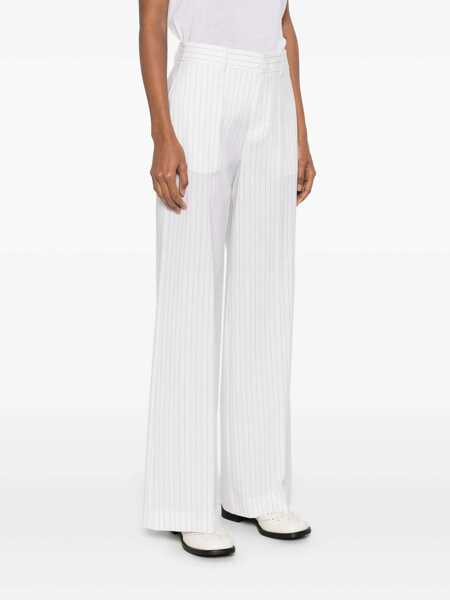 Pantaloni P.A.R.O.S.H. PANTS White Femei (BM 17209264) 3