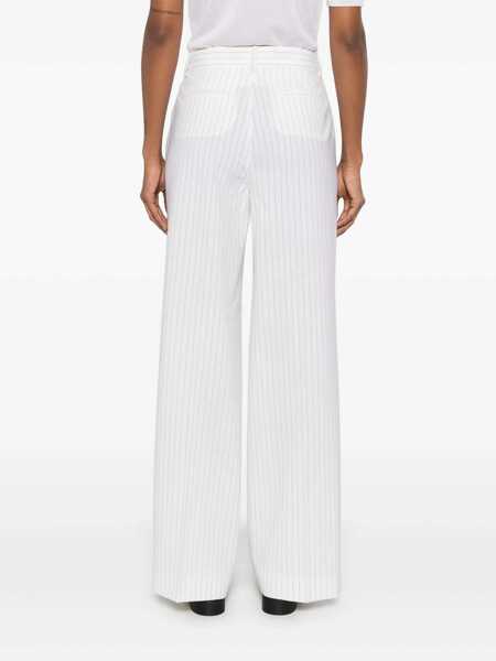 Pantaloni P.A.R.O.S.H. PANTS White Femei (BM 17209264) 4