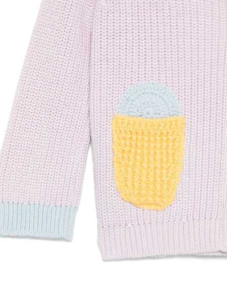 Cardigane Stella McCartney KNIT CARDIGAN Purple Fete (BM 17209291) 3