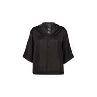 Camasi Sapio N38 Cupro Satin Shirt Clothing Femei
