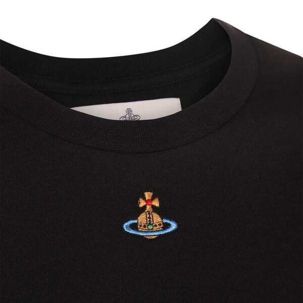Topuri Vivienne Westwood Vivienne Westwood T-Shirts And Polos Black Barbati (BM 17209567) 3