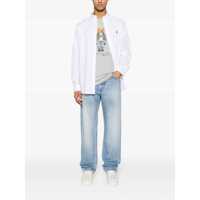 Tricouri Polo Ralph Lauren pentru Barbati - Tricouri Polo Ralph Lauren Polo Ralph Lauren White Cotton Shirt WHITE Barbati (BM 17209702) - B-mall.ro