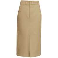 Fuste Maison Margiela Black Cotton Pencil Skirt Clothing Femei