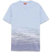 Tricouri Flamed Cotton And Linen T-Shirt Barbati
