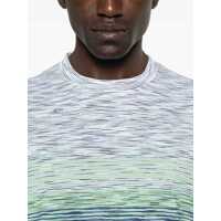 Tricouri MISSONI BEACHWEAR pentru Barbati - Tricouri MISSONI BEACHWEAR Degrad Flamed Cotton T-Shirt MULTICOLOUR Barbati (BM 17211143) - B-mall.ro
