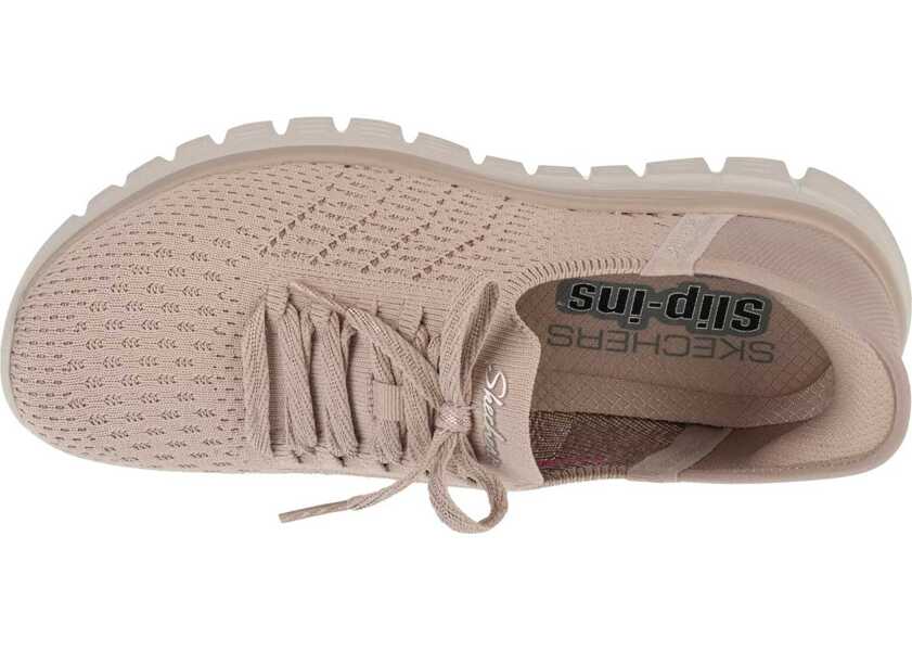 Sneakers SKECHERS Slip-Ins Graceful First Blush Pink Femei (BM 17211524) 3