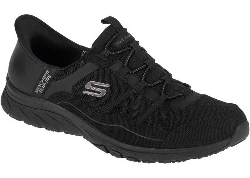 Sneakers SKECHERS Slip-ins: Gratis Sport - Leisurely Black Femei (BM 17211530) 1