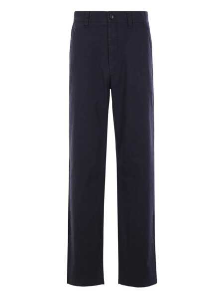 Pantaloni casual Aspesi LAB PANTS Blue Barbati (BM 17212036) 1