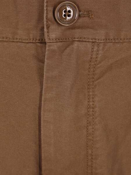 Pantaloni casual Aspesi LAB PANTS Brown Barbati (BM 17212039) 4