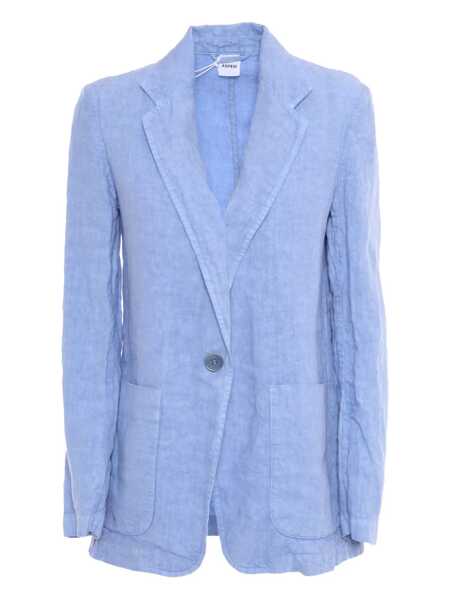 Paltoane Aspesi MOD.0945 JACKET Light Blue Femei (BM 17212099) 1