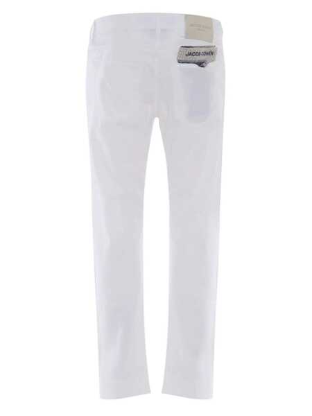 Blugi drepti Jacob Cohen NICK SLIM FIT PANTS White Barbati (BM 17212105) 2