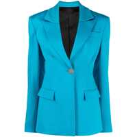 Sacouri The Attico Blue Cool Wool Blazer Clothing Femei