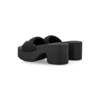 Pantofi cu toc Alexander Wang Dama - Pantofi cu toc Alexander Wang Alexander Wang Logo Platform Slide Black Femei (BM 17221057) - B-mall.ro