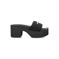 Pantofi cu toc Alexander Wang Logo Platform Slide Femei
