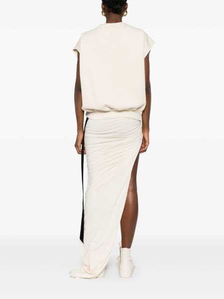 Pulovere Rick Owens Rick Owens Drkshdw Sl Jumbo Tatlin Sweat Beige Femei (BM 17221138) 4