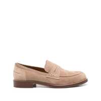 Mocasini Cenere Calzature Flat Shoes Femei