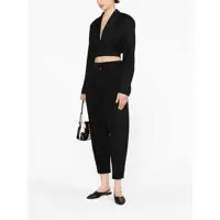 Pantaloni casual Stella McCartney Dama - Pantaloni casual Stella McCartney Stella McCartney Pants With Front Pleats Black Femei (BM 17221834) - B-mall.ro