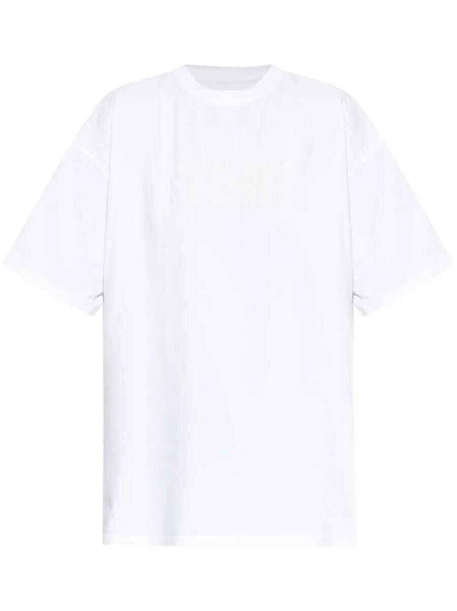 Tricouri MM6 Maison Margiela Mm6 Maison Margiela Cotton T-Shirt WHITE Femei (BM 17222578) 1