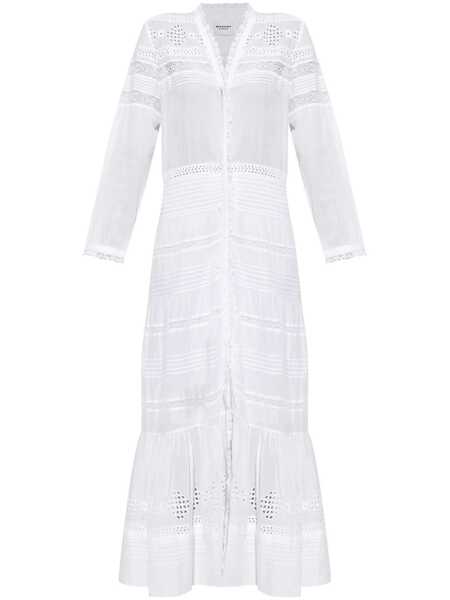 Rochii Isabel Marant Isabel Marant toile Daniva Long Dress WHITE Femei (BM 17222617) 1