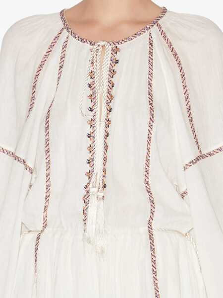 Rochii Isabel Marant Isabel Marant toile Long Florenza Dress Beige Femei (BM 17222626) 4