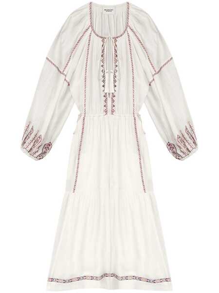Rochii Isabel Marant Isabel Marant toile Long Florenza Dress Beige Femei (BM 17222626) 1