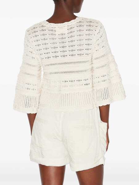 Pulovere Isabel Marant Isabel Marant toile Azelia Sweater Beige Femei (BM 17222638) 4