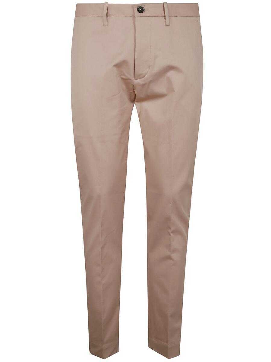 Pantaloni Nine in the morning Nine In The Morning Easy Chino Slim Man Trousers Clothing BROWN Barbati (BM 17222734) 1