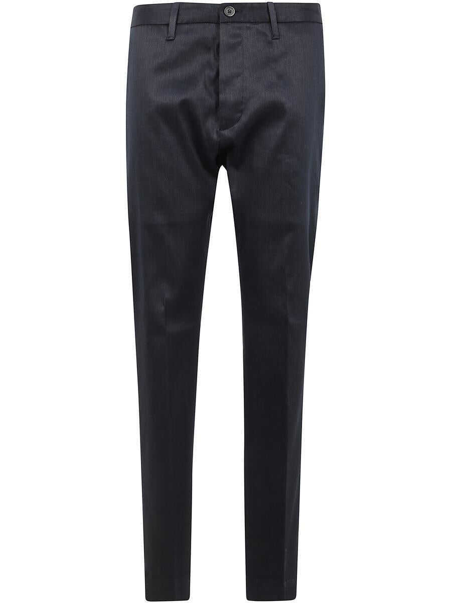 Pantaloni Nine in the morning Nine In The Morning Easy Chino Slim Man Trousers Clothing BLUE Barbati (BM 17222746) 1