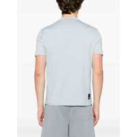 Topuri Emporio Armani pentru Barbati - Topuri Emporio Armani Emporio Armani T-Shirts And Polos PEARL BLUE Barbati (BM 17223712) - B-mall.ro