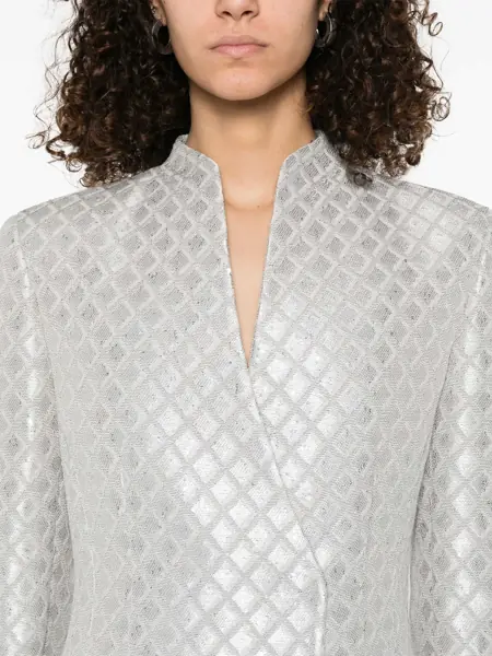 Geci Giorgio Armani Giorgio Armani Jackets MIRAGE GREY Femei (BM 17224174) 5