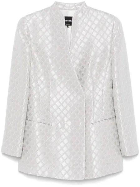 Geci Giorgio Armani Giorgio Armani Jackets MIRAGE GREY Femei (BM 17224174) 1