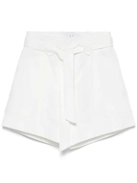 Pantaloni casual IRO Iro Hannou Cotton Blend Shorts WHITE Femei (BM 17224270) 1