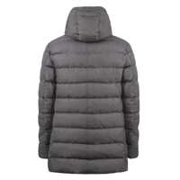 Geci de iarna Herno pentru Barbati - Geci de iarna Herno Herno Hooded Down Jacket GREY Barbati (BM 17225458) - B-mall.ro