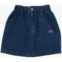 Fuste Denim Skirtwith Belt Loops Fete