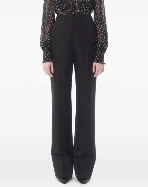 Pantaloni casual Valentino Garavani Virgin Wool Trousers BLACK Femei (BM 17227943) 3