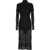 Balmain Turtleneck See Through Sheath Dress Black